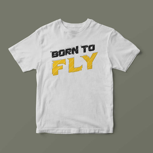 T-SHIRT BORN TO FLY - Andrea Pinotti Official