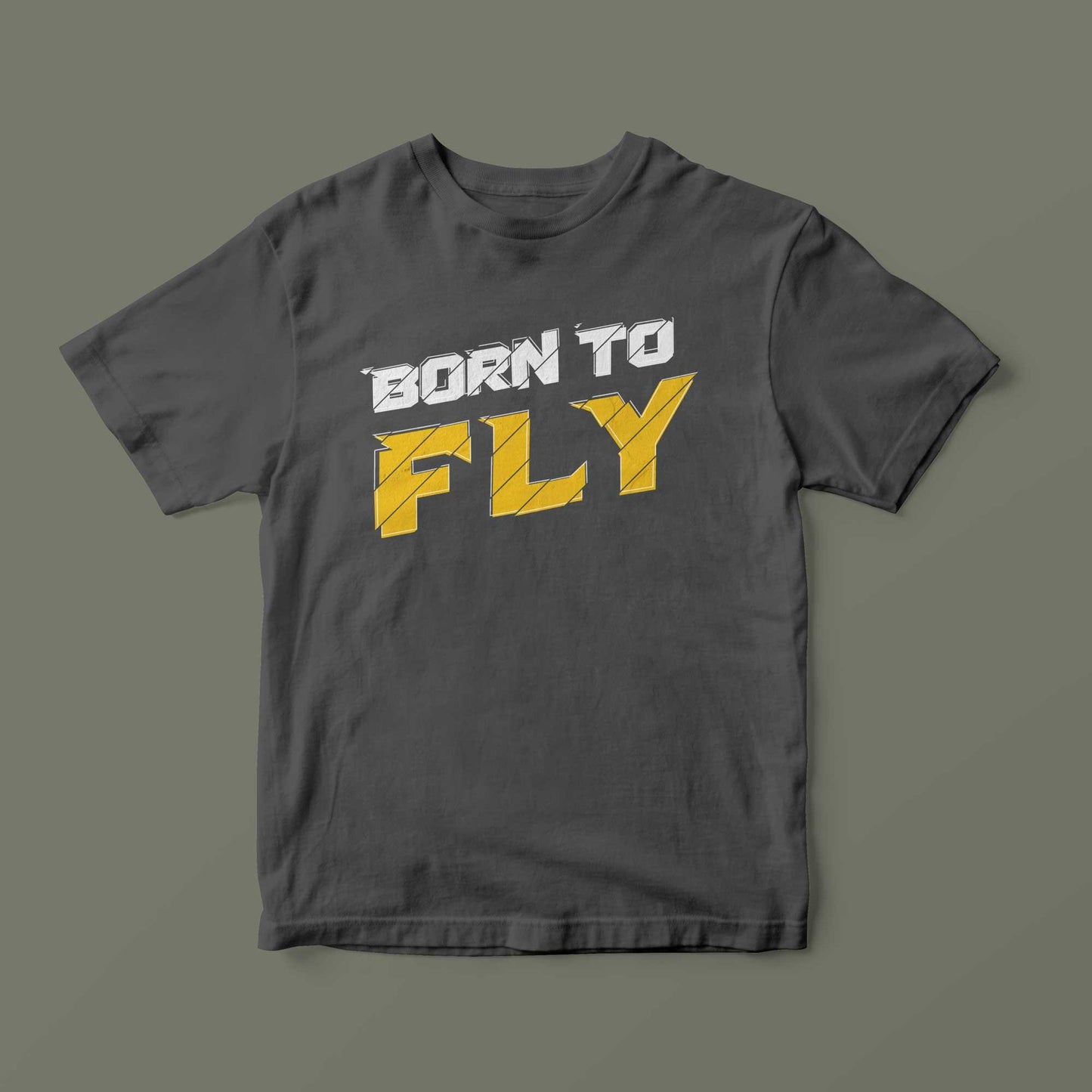 T-SHIRT BORN TO FLY - Andrea Pinotti Official
