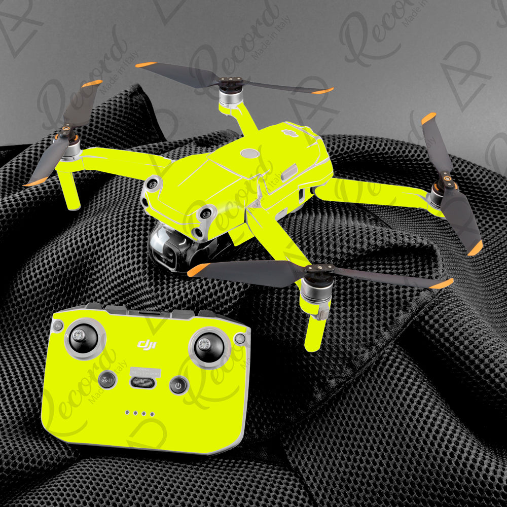 SKIN SERIE AIR 2 AIR 2S - GIALLO FLUO - Andrea Pinotti Official