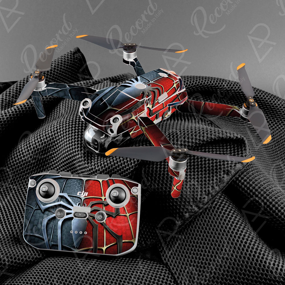 SKIN SERIE AIR 2 AIR 2S - SPIDERMAN - Andrea Pinotti Official