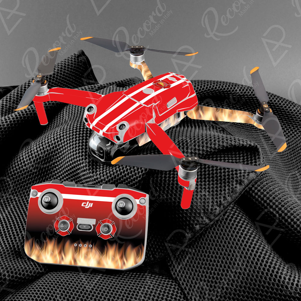 SKIN SERIE AIR 2 AIR 2S - VIGILI DEL FUOCO - Andrea Pinotti Official