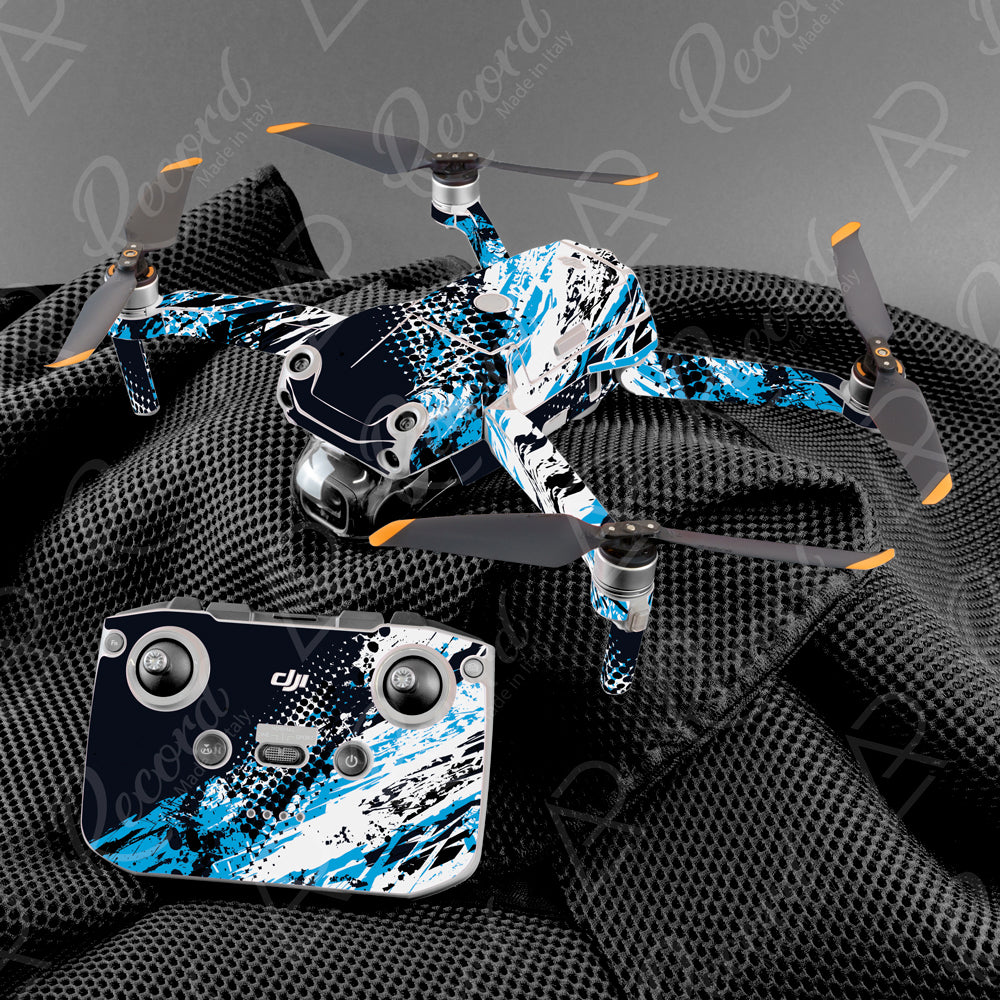 SKIN SERIE AIR 2 AIR 2S - ABSTRACT BLU - Andrea Pinotti Official