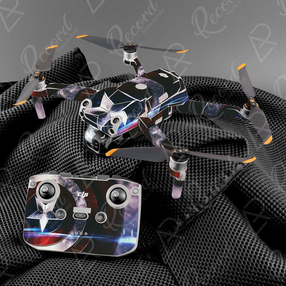 SKIN SERIE AIR 2 AIR 2S - CAPTAIN AMERICA - Andrea Pinotti Official
