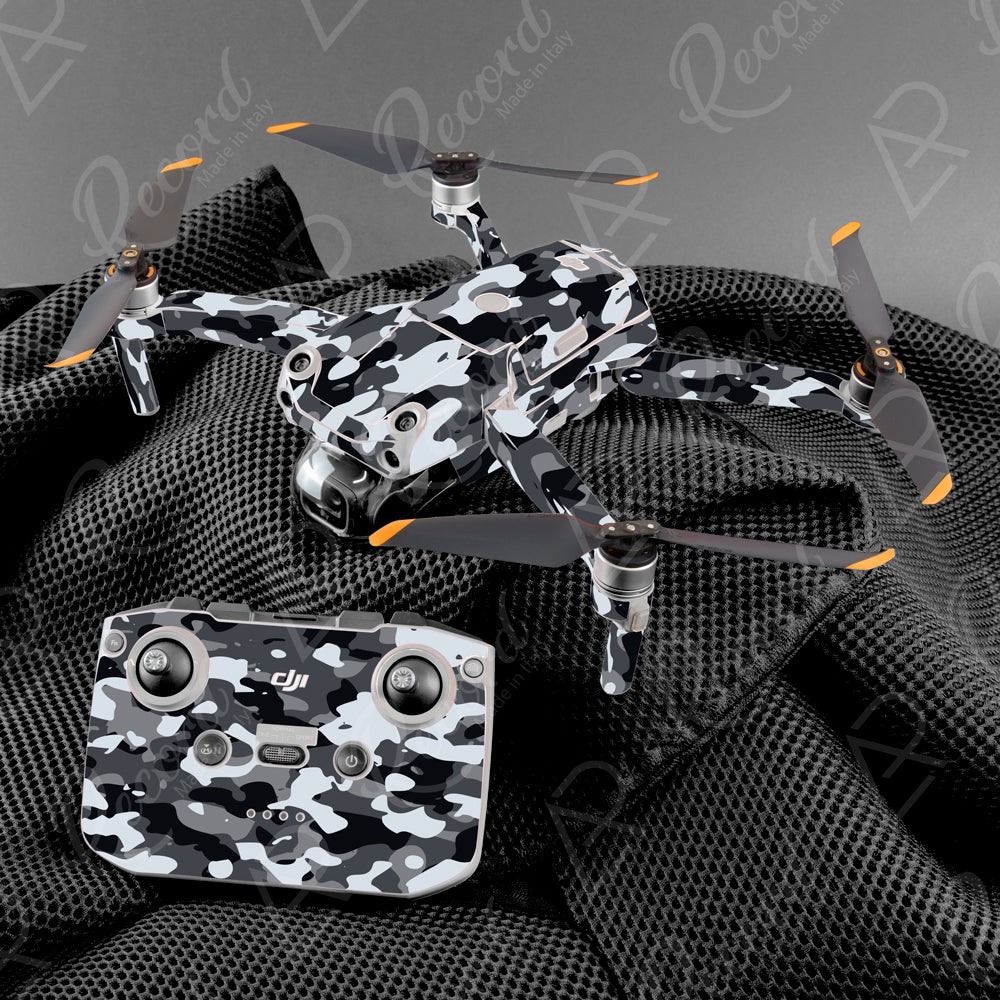 SKIN SERIE AIR 2 AIR 2S - MIMETICO GRIGIO - Andrea Pinotti Official