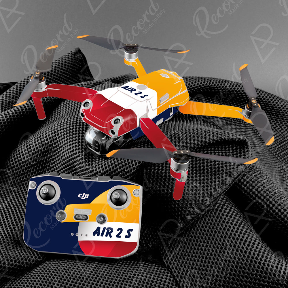 SKIN SERIE AIR 2 AIR 2S - REPSOL - Andrea Pinotti Official