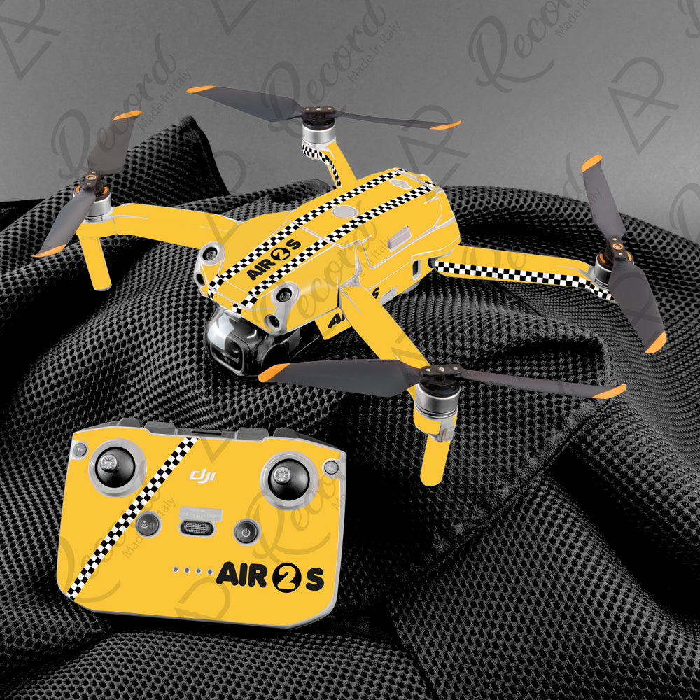 SKIN SERIE AIR 2 AIR 2S - TAXI NEW YORK - Andrea Pinotti Official