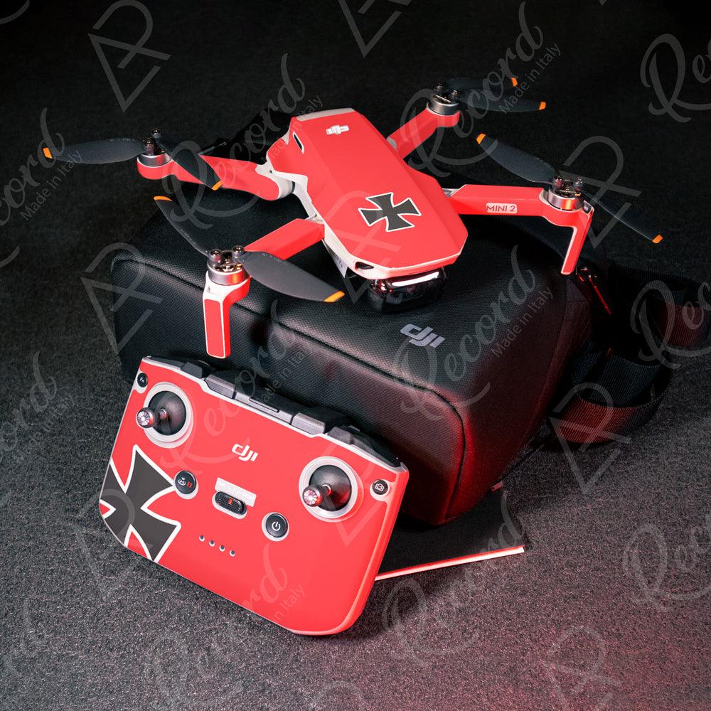 SKIN SERIE MAVIC MINI 1|2|3 PRO BARONE ROSSO - Andrea Pinotti Official