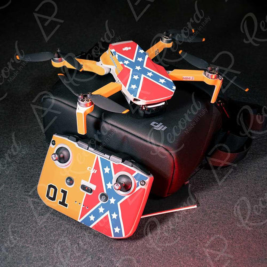 SKIN SERIE MAVIC MINI 1|2|3 PRO GENERAL LEE - Andrea Pinotti Official