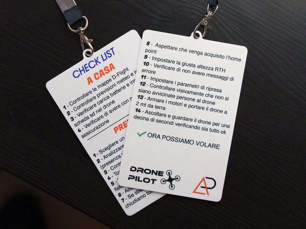 CHECK LIST DRONE PILOT - Andrea Pinotti Official