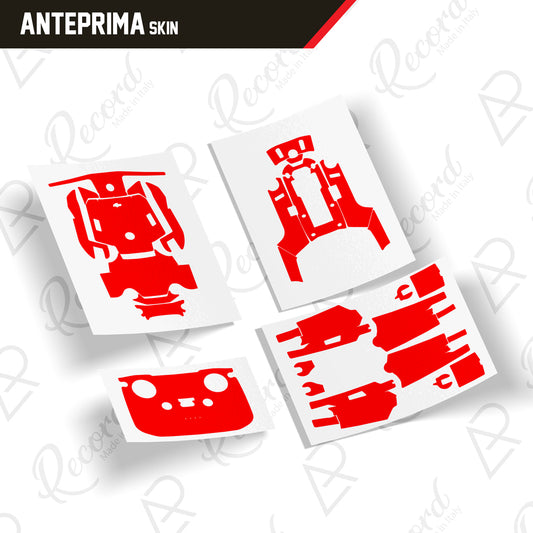 SKIN SERIE AIR 2 AIR 2S - ROSSO FLUO - Andrea Pinotti Official