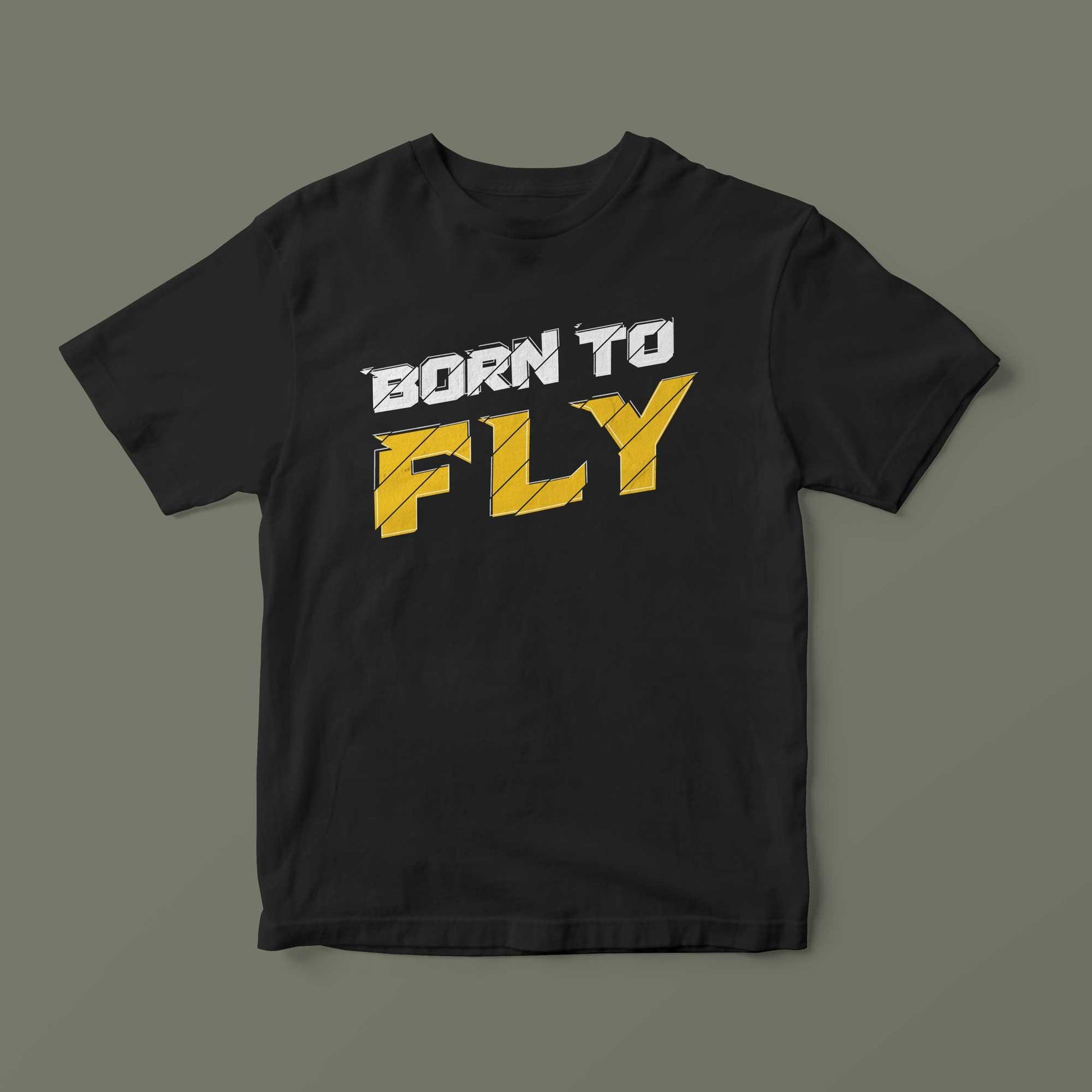 T-SHIRT BORN TO FLY - Andrea Pinotti Official