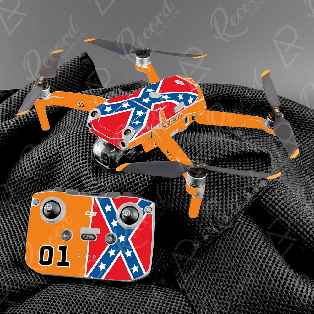 SKIN SERIE AIR 2 AIR 2S - GENERAL LEE - Andrea Pinotti Official