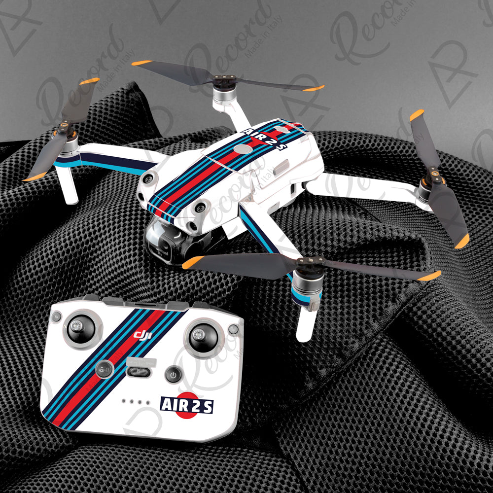 SKIN SERIE AIR 2 AIR 2S - MARTINI RACING - Andrea Pinotti Official