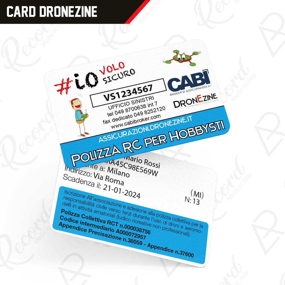 CARD ASSICURAZIONE DRONEZINE - Andrea Pinotti Official