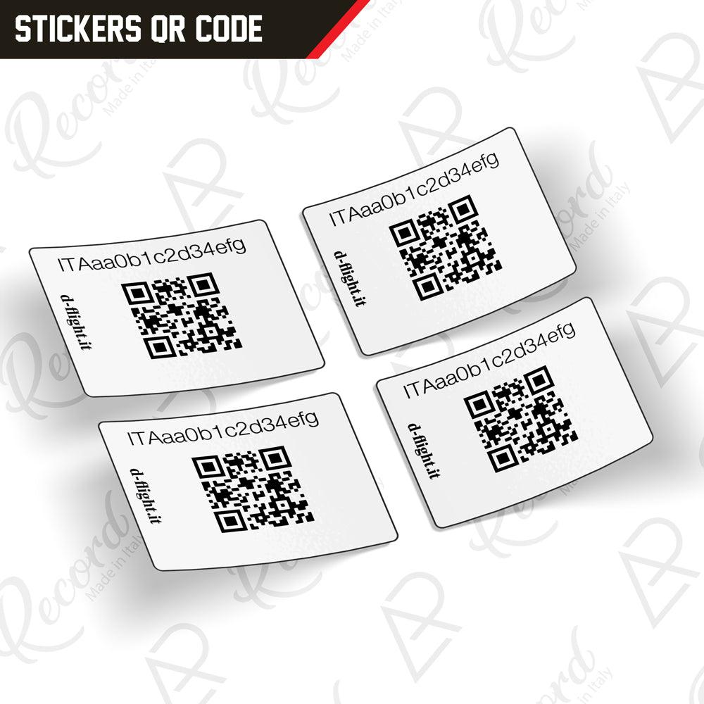 4 STICKERS QR CODE - Andrea Pinotti Official