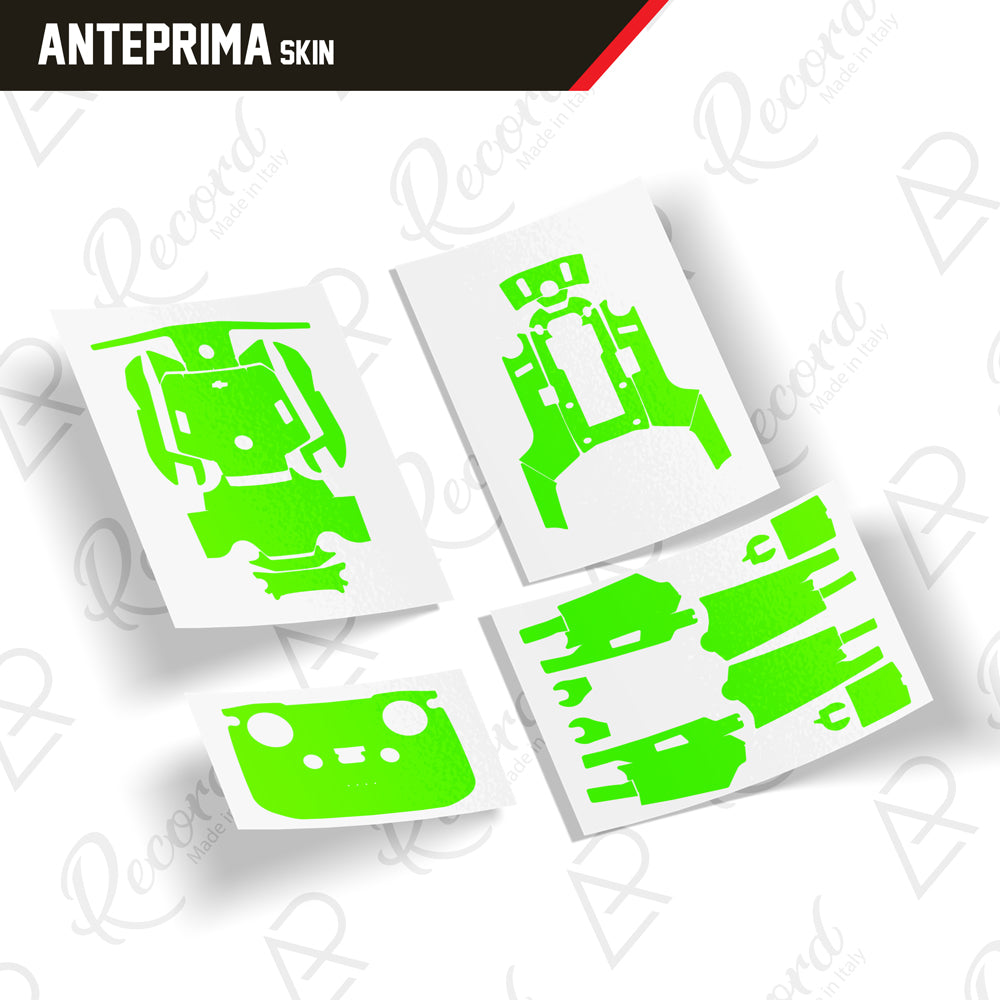 SKIN SERIE AIR 2 AIR 2S - VERDE FLUO - Andrea Pinotti Official