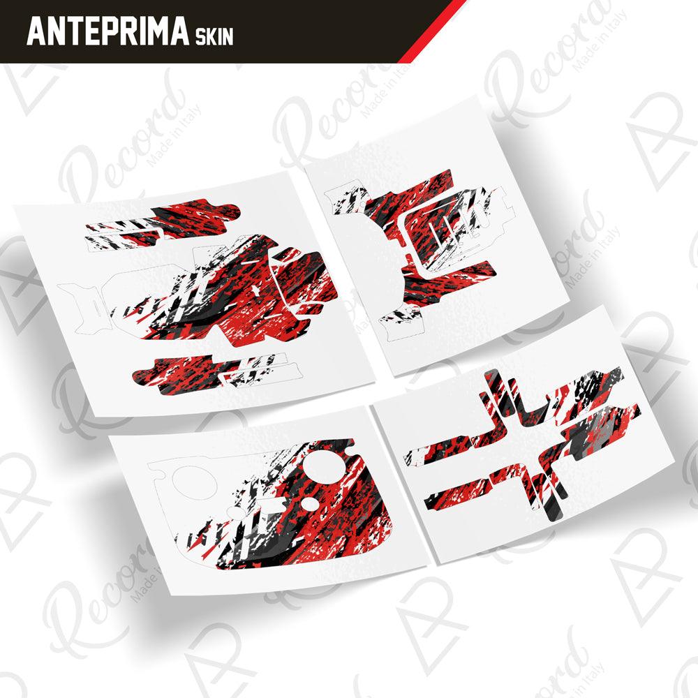 SKIN SERIE MAVIC MINI 1|2|3 PRO ABSTRACT RED - Andrea Pinotti Official